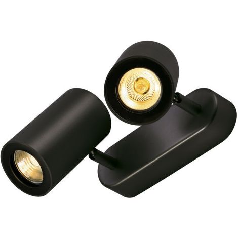 spot Enola B 2 lumières noir - 152020