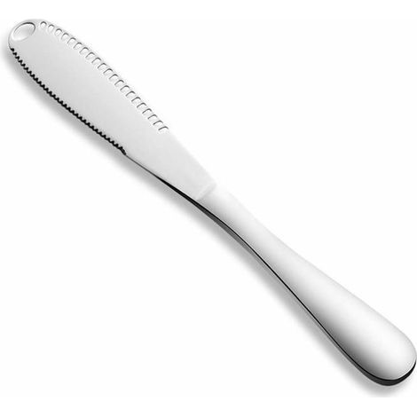 BelleRise – 3-in-1-Küchenhelfer: Butterstreicher, Butterdiffusor und gezahnter Butterlockenwickler aus Edelstahl. (1/5)