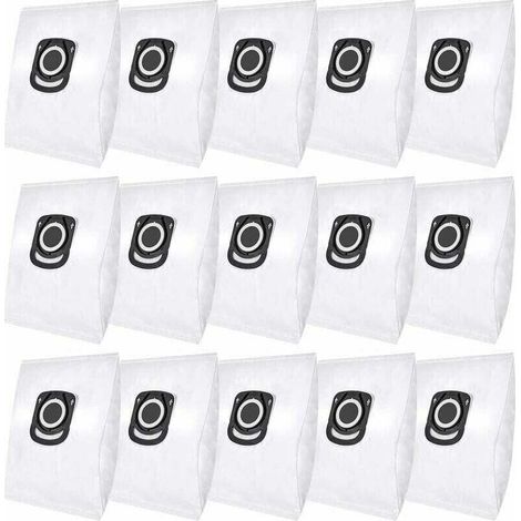 15 sacs à poussière de rechange pour Rowenta Hygiene+ ZR200520 ZR200720 Swirl R39. Compatibles avec Rowenta Compact Power, X-Trem Power & Silence Force (modèles RO64xx RO63xx RO68xx RO39xx). (1/4)