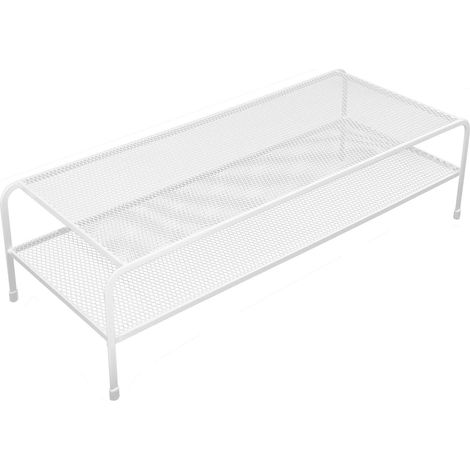 Support pour Écran D'ordinateur en Fer Blanc Résistant la Déformation à L'abrasion, Support Stable pour Bureau à Domicile à L'école (1/5)