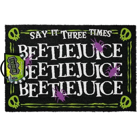 Paillasson - Fibre De Coco - Antidérapant Pvc - Rectangulaire - 40 X 60 Cm - Noir (1/2)