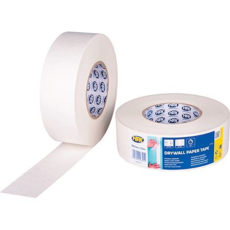Cinta de papel para juntas Drywall 50 mm x 150 m