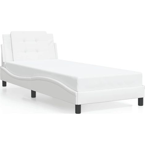 Maison Exclusive - Estructura de cama sin colchón Zadar cuero sin (1/5)