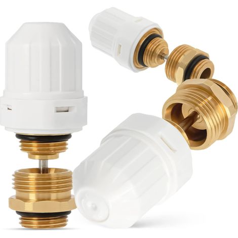 Vanne thermostatique pour collecteur M30 x 1,5 + raccord 1/2 x 3/4" (1/5)