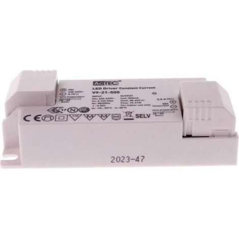 Led Driver CC Corrente Costante 500mA 30V-42VDC Per Alimentare Led Max 21W