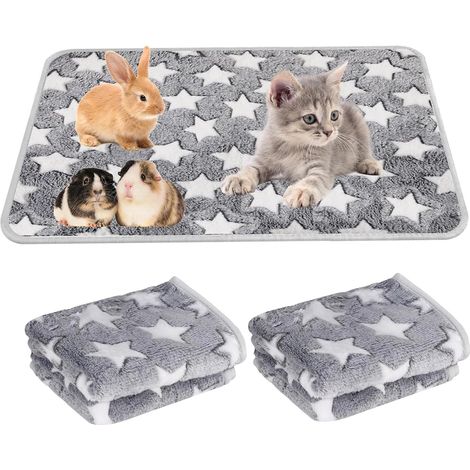 3 Washable Reusable Guinea Pig Cage Mats (1/5)