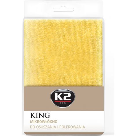 Toalla de microfibra K2 KING para secar la carrocería del coche (40 x 60 cm) (1/5)