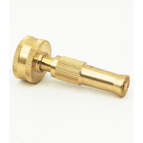 The copper spray gun has a 6-way adjustable nozzle that can be connected to a tap for watering the garden. (1/4)