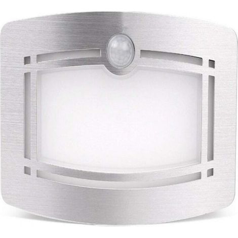 LED-Wandleuchte – 3 m Bewegungsmelder – 3 Lichtmodi – Für Flur, Treppenhaus, Kleiderschrank, Badezimmer – Betrieb mit 4 AA-Batterien (1/5)
