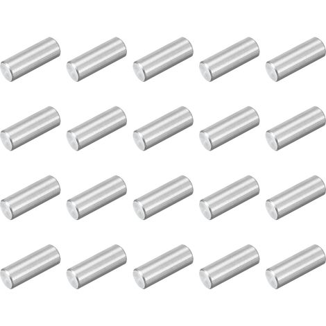 60pcs M3x8mm Goupille Cylindrique Étagère, Goujons Cylindriques Acier Inoxydable 304, Support Cheville d'Étagère Fixation pour Fabrication Industrie Mécanique Installation Meuble (1/5)