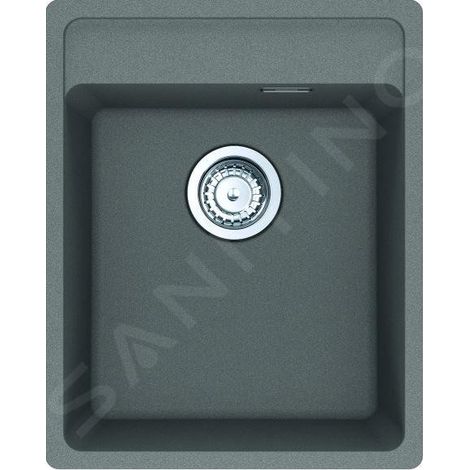 Franke Maris - Évier en fragranit MRG 610-37 RTL, 41x51 cm, pierre grise 114.0661.442 (1/4)