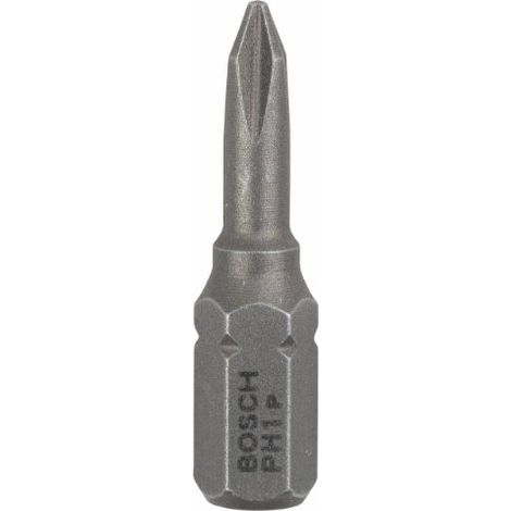 3 embouts de vissage extra dur PH1 25mm - BOSCH - 2607001508