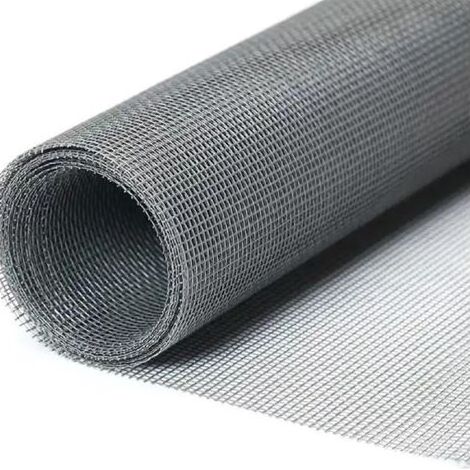 Rouleau de grillage de fenêtre en acier inoxydable LXXW, grillage de sécurité en acier inoxydable 304 (0,55 x 1 m) (1/4)