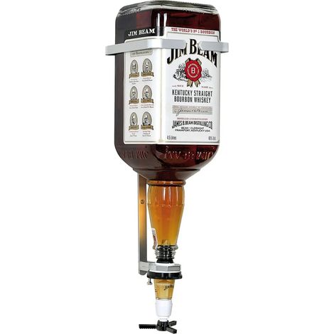 JIM BEAM Dispensador de alcohol para la botella de 4,5 litros