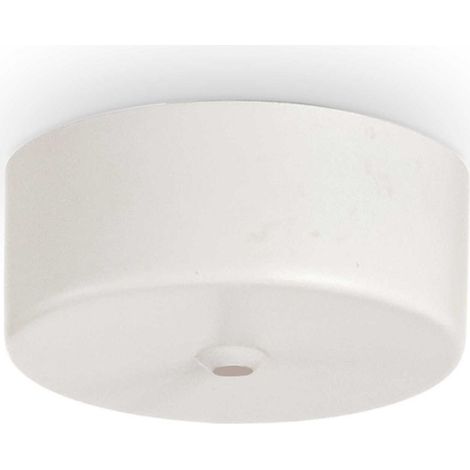 Rosone Magnetico All In Metallo Bianco 1 Luce (1/4)