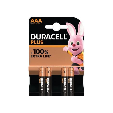 BATTERIE DURACELL MINISTILO AAA PLUS POWEBOOST MN2400