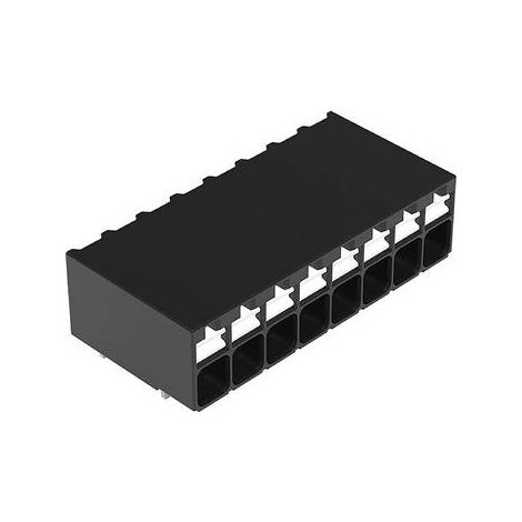 WAGO 2086-1208 Borne pour circuits imprimés 1.50 mm² Nombre de pôles 8 noir 1 pc(s) (1/2)