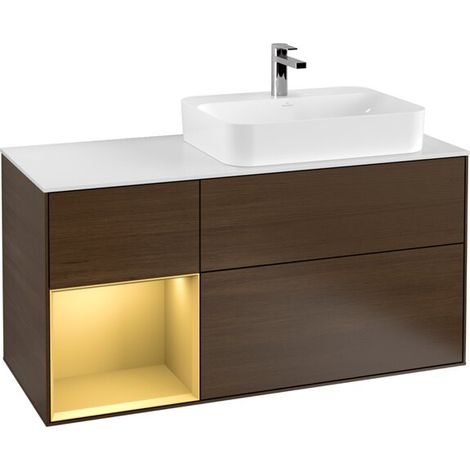 Villeroy & Boch G391HFGN Waschbeckenunterschrank Finion G39 (1/2)
