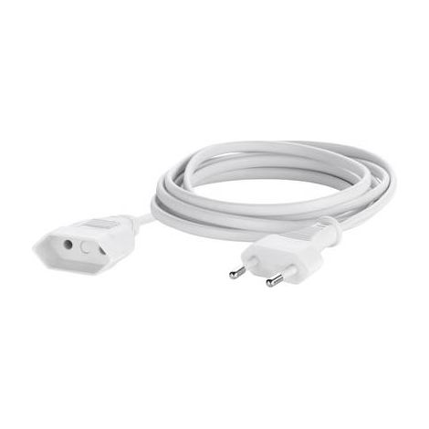 SYGONIX SY-5042680 PROLUNGA ALIMENTAZIONE BIANCO 5,00 M