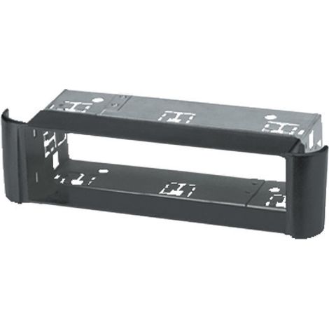 Facade autoradio FA071B compatible avec Smart Fortwo 98-07 avec cage - Anthracite