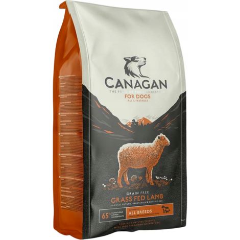 Canagan Trockenfutter für Hunde mit Lammfleisch aus Weidehaltung, 6 kg (1/2)