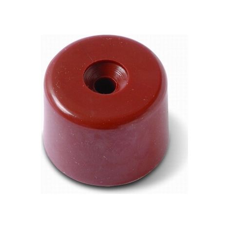 TOPE BAJO CON TORNILLO MARRON 2U - BRINOX