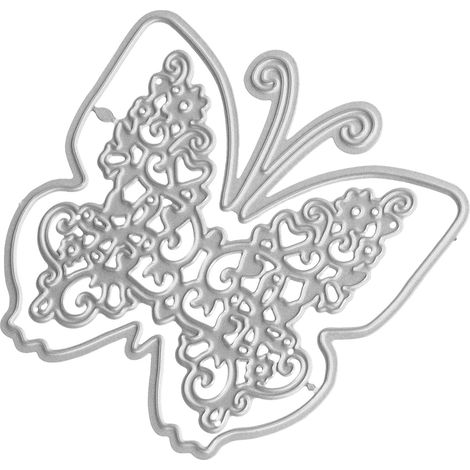 3-teiliges Stanzformen-Set für Scrapbooking, DIY-Bastelarbeiten, exquisite Optik, Prägepapier aus Kohlenstoffstahl (1/5)
