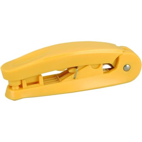 Pince à sertir pour fil réseau, outil de dénudage Ethernet, pince ergonomique antidérapante avec coupe-portable, accessoire de téléphone pour catégorie 5 6 lignes, outil de réseau électronique, projet (1/4)
