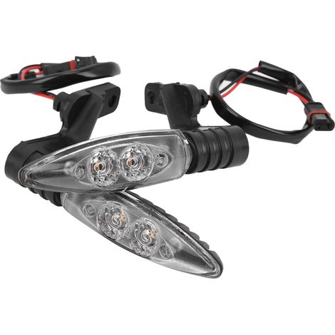 Clignotant arrière à LED orange de remplacement pour F800 GS/R/S S100R HP4 (lentille transparente) (1/5)