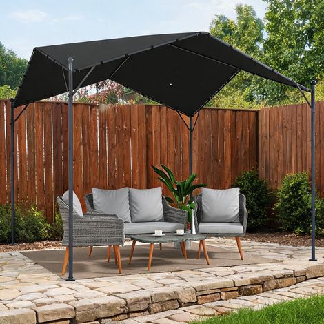 Tonnelle de jardin en métal Polyester 300 x 300 x 280 cm (1/5)