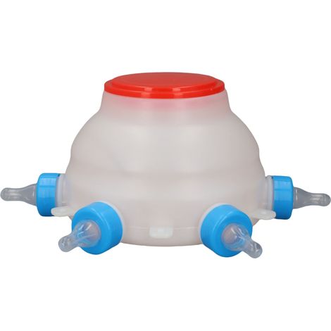 Seau d'alimentation automatique pour agneaux, biberon portable pour brebis et porcelets, dispositif d'allaitement pour la ferme. (1/5)