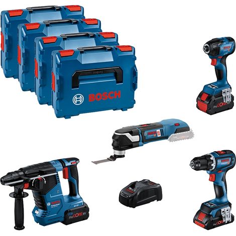 Bosch 18 Volt Profiset GSR 18 V-90 C, GDR 18 V-210 C, GBH 18 V-24 C, GOP 18 V-28 (1/5)
