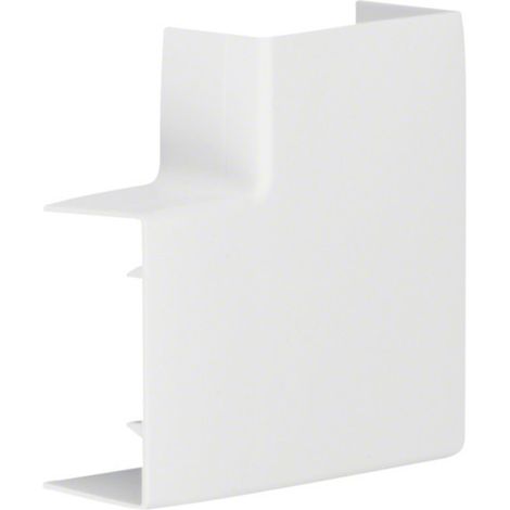 Angle plat variable lifea pour LF/LFF30060 h 57mm x p 30mm RAL 9016 Pure - HAGER LFF3006059016