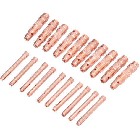 Spannzangenkörper, leitfähige Flüssigkeit, Wolframelektrodenklemme, verdickte Bohrung, Argon-Lichtbogenschweißbrennerzubehör, Verbrauchsmaterialien (1/5)
