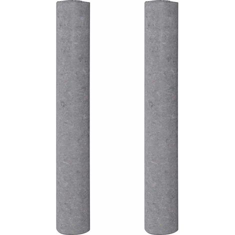 Polaires de peintre antidérapantes 2 pcs 10 m 180 g/m² gris (1/5)