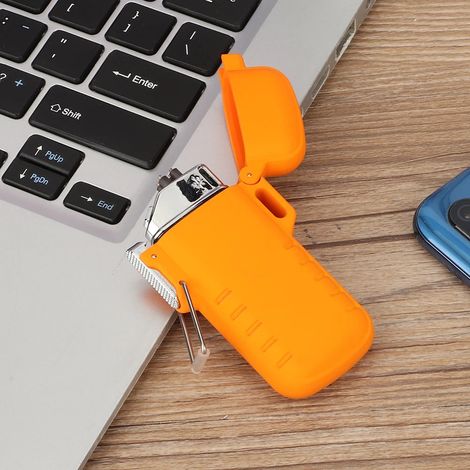Briquet électronique USB à double arc et étanche (1/4)