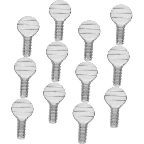 Kitchen Accessories for Rotisserie Skewers, Rotating Screws, Stable Rotation, Stainless Steel, 12pcs, High Temperature Resistant for Oven and Air Fryer (1/5)