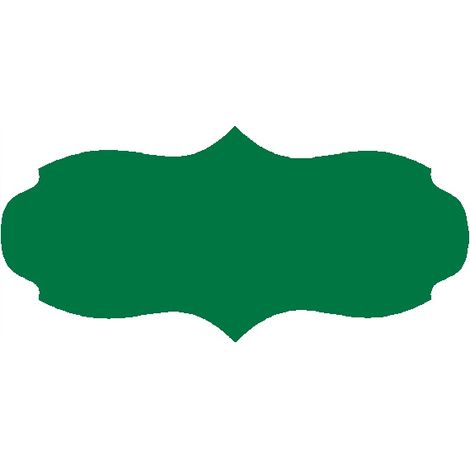 Etichette per barattoli 7,5x3 cm per conserve, 60 pezzi, verde opaco (1/2)