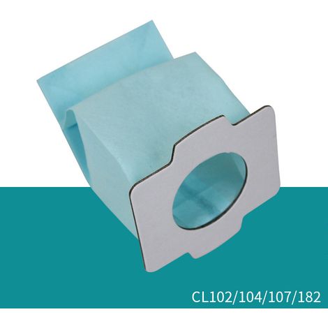 Sac papier pour aspirateur Makita CL102/104/107/182, filtre papier lavable