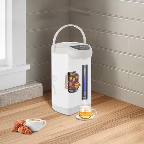 750w Bouilloire Electrique, Distributeur Eau Chaude, Thermopot, 4L Systeme Chauffage Rapide Inox 304, Maintien Chaud 92-95C, 3 Modes Dispense Eau, Chauffe Rapide Cuisine Bureau Hotel Maison (1/5)
