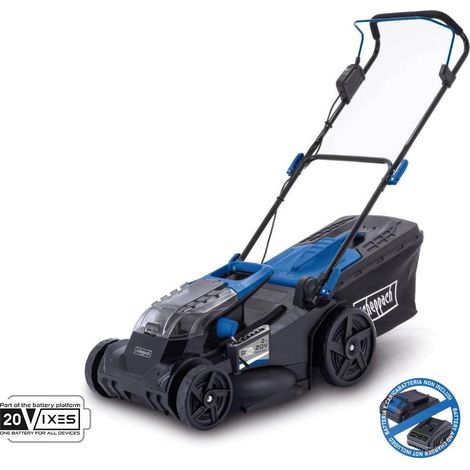 Scheppach BC-MP430-X Tosaerba a batteria Blu 43 cm (1/6)