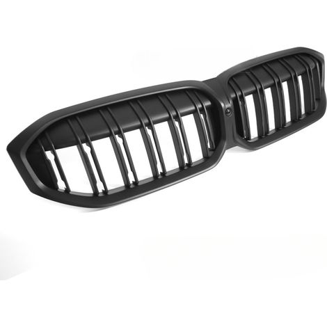 Grille calandre BMW serie 3 G20/G21 de 2022 a 2025 Noir Mat Double Barres-42562018 (1/5)