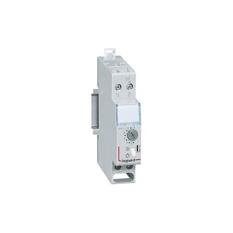 Minuterie modulaire multifonction 230V 50Hz et 60Hz sortie 16A 250V 1 module LEGRAND 004704 (1/4)