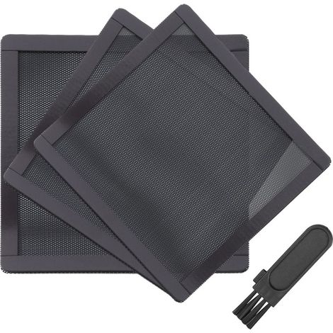 Staubfilter für Ventilator – Magnetisches PVC-Lüftungsgitter – Feinstaubschutz – 1 Stück (1/5)