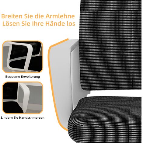 Fauteuil de bureau design moderne – Cadre en métal, assise moelleuse et confortable, usage domestique et professionnel, disponible en plusieurs coloris (1/5)