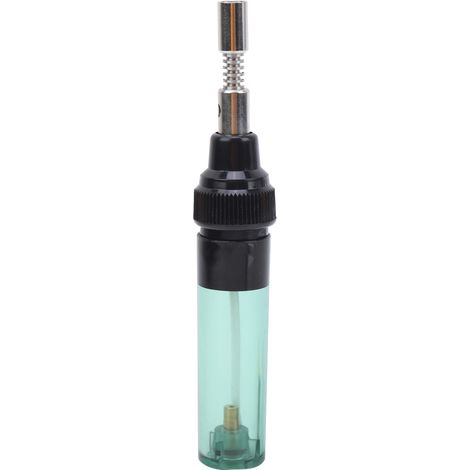 8 ml tragbarer Gaslötkolben MT-100 mit großem Füllvolumen, Schweißpistole, transparent grün (1/5)