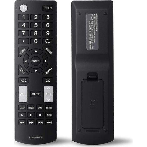 Universelle Ersatzfernbedienung passend für alle Insignia LED-LCD-HDTV-Fernseher NS-RC4NA-18 NS-32D311NA17