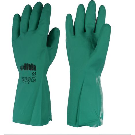 Industriehandschuhe Nitril-Kautschuk XXL/11 grün