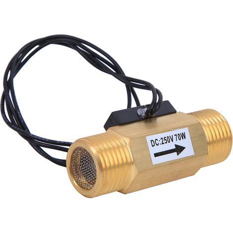 Capteur de débit d'eau avec interface 1/2 pouce, accessoire industriel électromagnétique pour débitmètre (1/5)