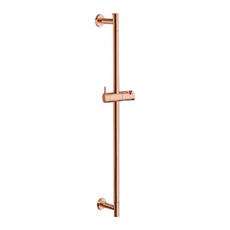 Barre De Douche Seule 60 Cm Or Rose Brosse Robinetterie HYDROTHERAPIE - CRISTINA ONDYNA PD07034P (1/2)